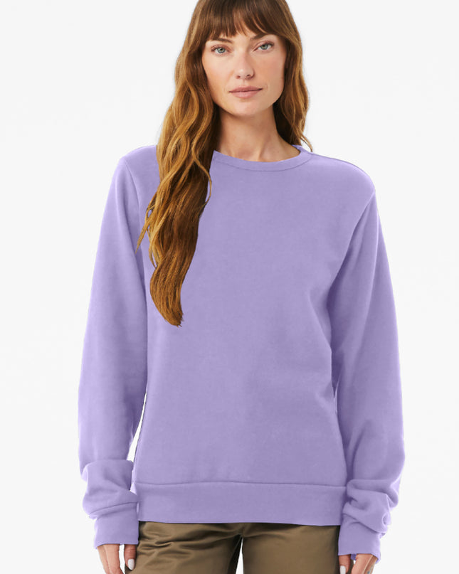 BELLA+CANVAS Unisex Sponge Fleece Classic Crewneck Sweatshirt BC3911