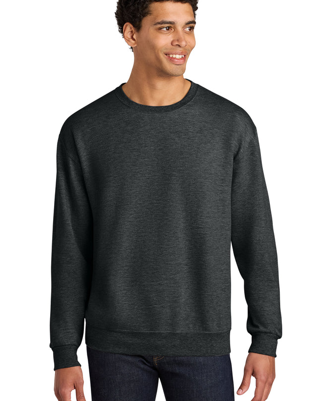 Jerzees Ultimate Unisex CVC Ring Spun Crewneck Sweatshirt IC48M