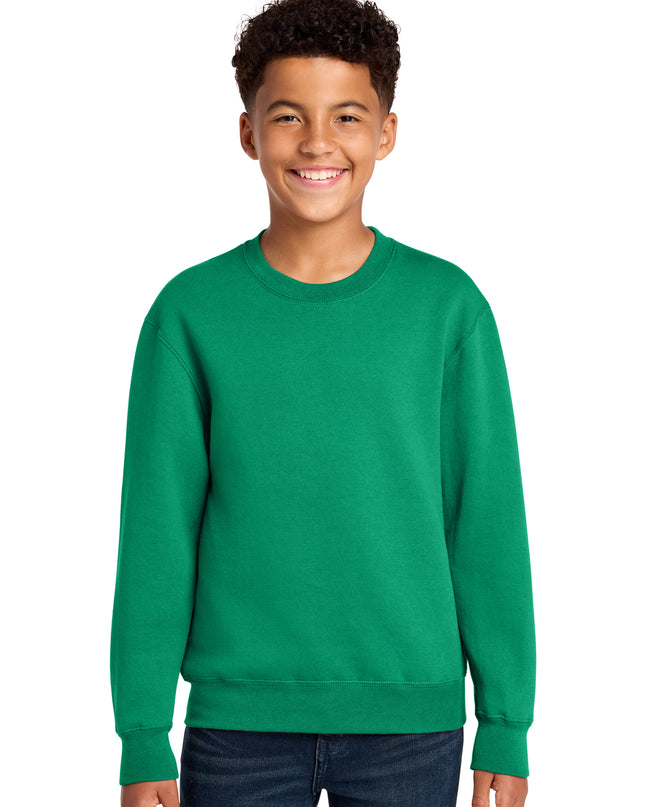 Port & Co Youth Core Fleece Crewneck Sweatshirt PC78Y