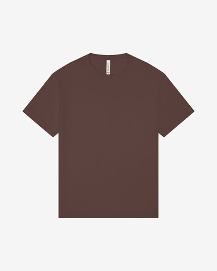 BELLA+CANVAS Drop Shoulder Heavyweight Tee Cocoa Front