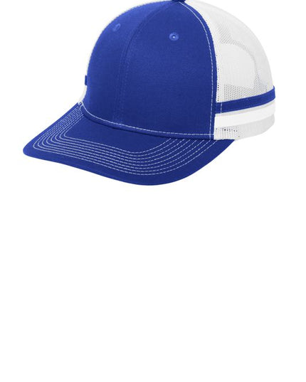 Port Authority Two-Stripe Snapback Trucker Cap C113