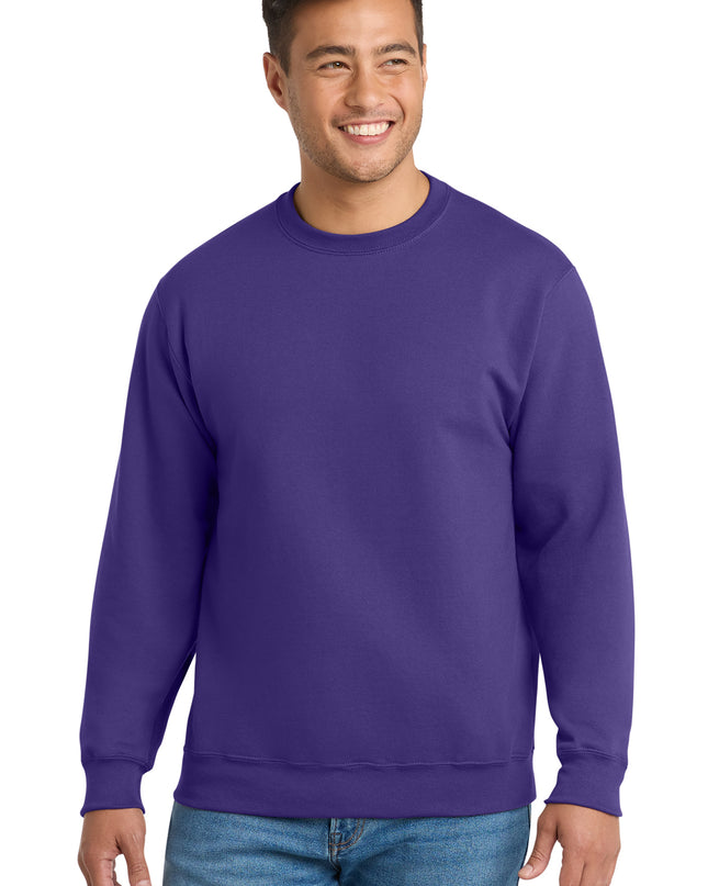 Port & Co Essential Fleece Crewneck Sweatshirt.  PC90