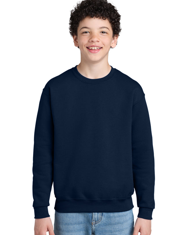 Jerzees - Youth NuBlend Crewneck Sweatshirt.  562B