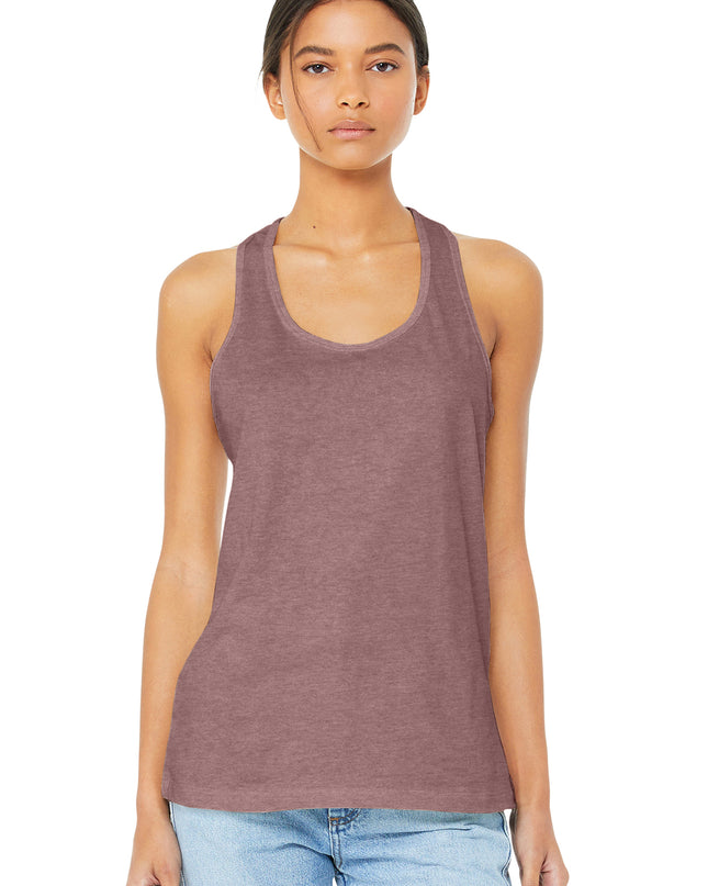 BELLA+CANVAS  Women's Jersey Racerback Tank. BC6008