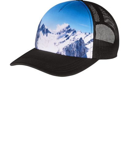 Port Authority Photo Real Snapback Trucker Cap C950