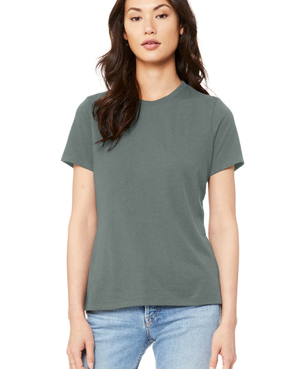 BELLA+CANVAS Women's Relaxed Jersey Tee Blue Storm