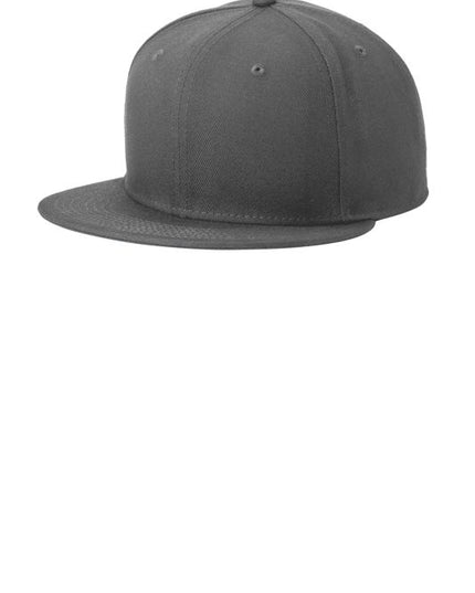 New Era Standard Fit Flat Bill Snapback Cap NE4020
