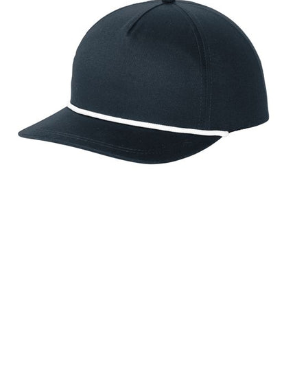 Port Authority Snapback Five-Panel Rope Cap C962