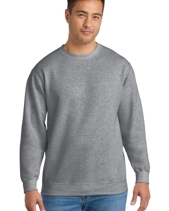 Port & Co Tall Essential Fleece Crewneck Sweatshirt. PC90T