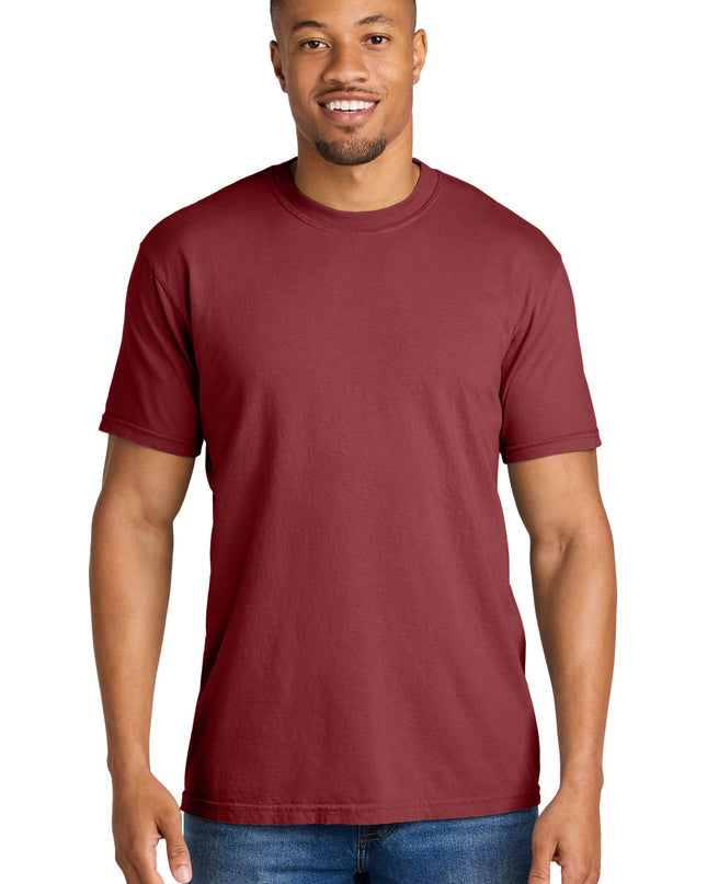 COMFORT COLORS  Heavyweight Ring Spun Tee. 1717 - Chili