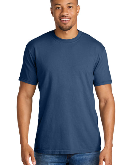 COMFORT COLORS  Heavyweight Ring Spun Tee. 1717 - China Blue