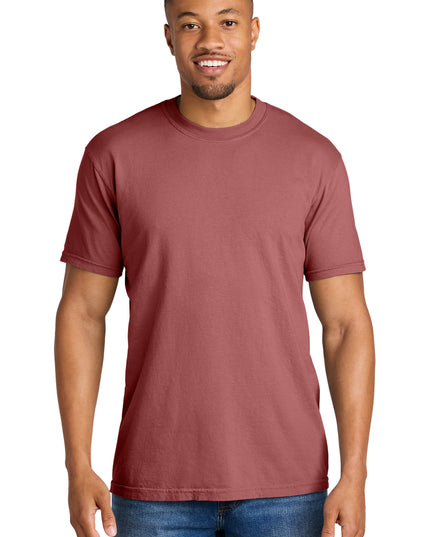 COMFORT COLORS  Heavyweight Ring Spun Tee. 1717 - Crimson