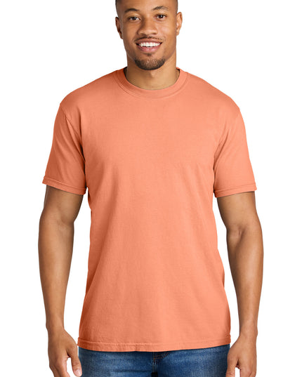 COMFORT COLORS  Heavyweight Ring Spun Tee. 1717 - Neon Cantaloupe
