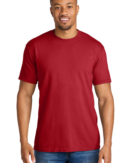 COMFORT COLORS  Heavyweight Ring Spun Tee. 1717 - Red