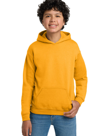 Gildan - Youth Heavy Blend Hooded Sweatshirt. 18500B - Gold