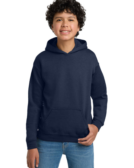 Gildan - Youth Heavy Blend Hooded Sweatshirt. 18500B - Navy