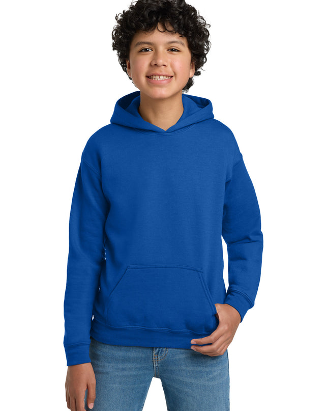Gildan - Youth Heavy Blend Hooded Sweatshirt. 18500B - Royal