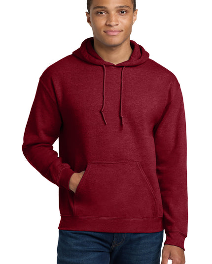 Gildan - Heavy Blend Hooded Sweatshirt.  18500 - Antique Cherry Red