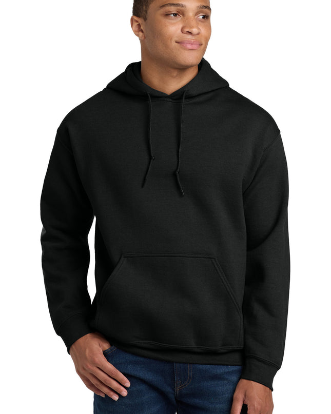 Gildan - Heavy Blend Hooded Sweatshirt.  18500 - Black