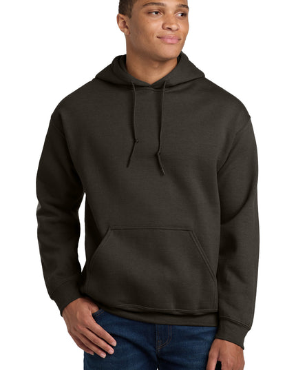 Gildan - Heavy Blend Hooded Sweatshirt.  18500 - Dark Chocolate
