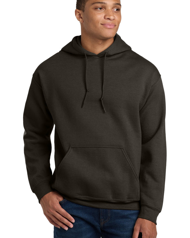 Gildan - Heavy Blend Hooded Sweatshirt.  18500 - Dark Chocolate