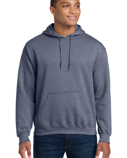 Gildan - Heavy Blend Hooded Sweatshirt.  18500 - Heather Dark Navy