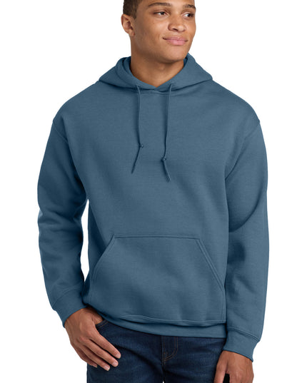 Gildan - Heavy Blend Hooded Sweatshirt.  18500 - Indigo Blue