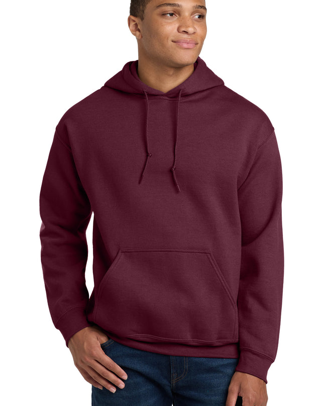 Gildan - Heavy Blend Hooded Sweatshirt.  18500 - Maroon
