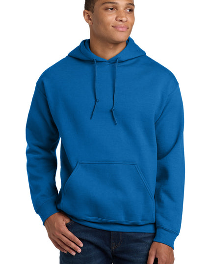 Gildan - Heavy Blend Hooded Sweatshirt.  18500 - Neon Blue