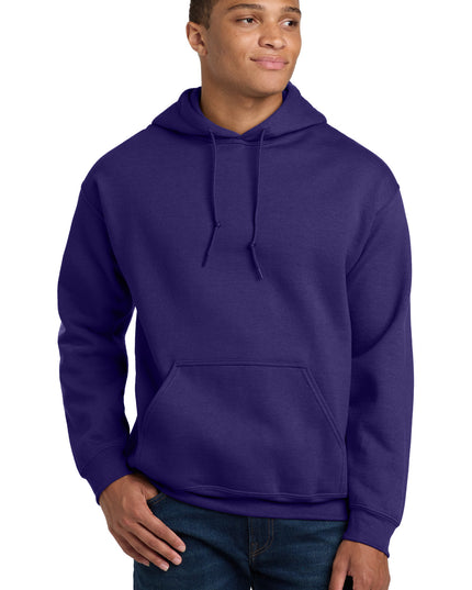 Gildan - Heavy Blend Hooded Sweatshirt.  18500 - Purple