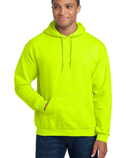 Gildan - Heavy Blend Hooded Sweatshirt.  18500 - Safety Green