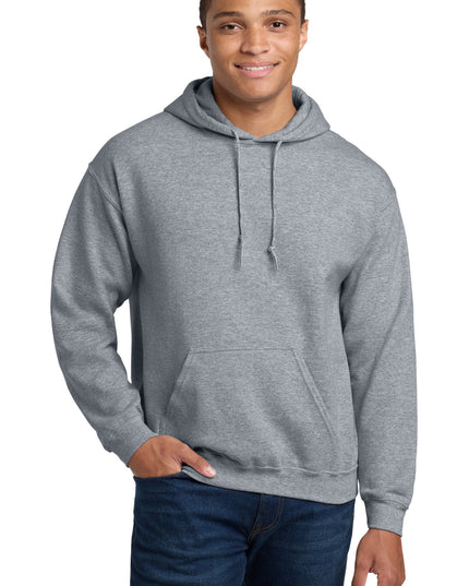 Gildan - Heavy Blend Hooded Sweatshirt.  18500 - Sport Grey