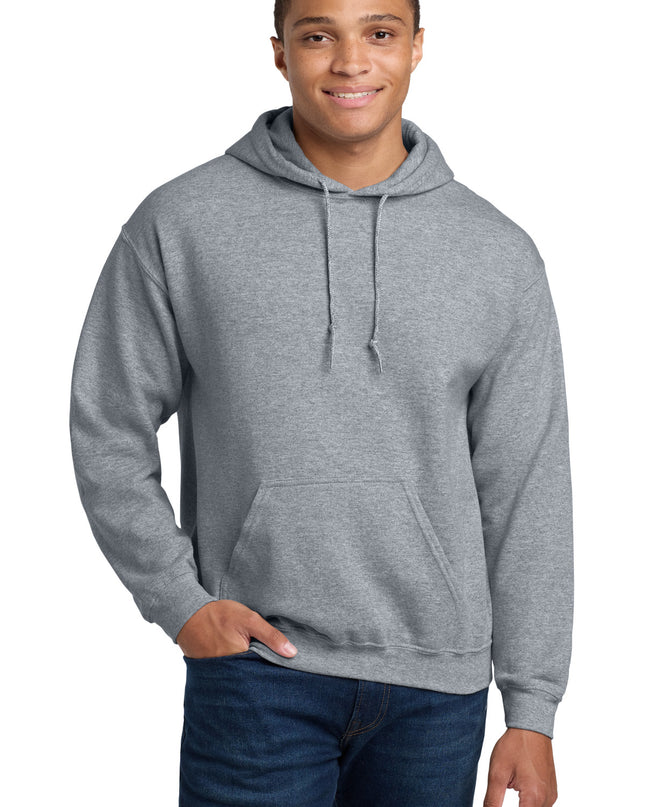 Gildan - Heavy Blend Hooded Sweatshirt.  18500 - Sport Grey