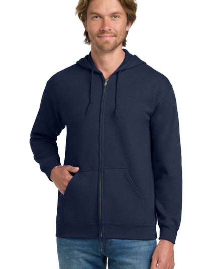Gildan - Heavy Blend Full-Zip Hooded Sweatshirt. 18600 - Navy