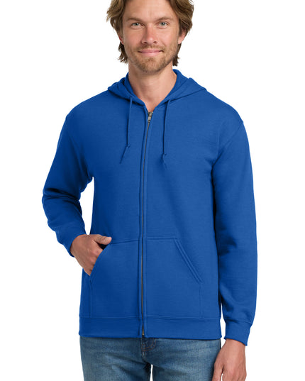 Gildan - Heavy Blend Full-Zip Hooded Sweatshirt. 18600 - Royal