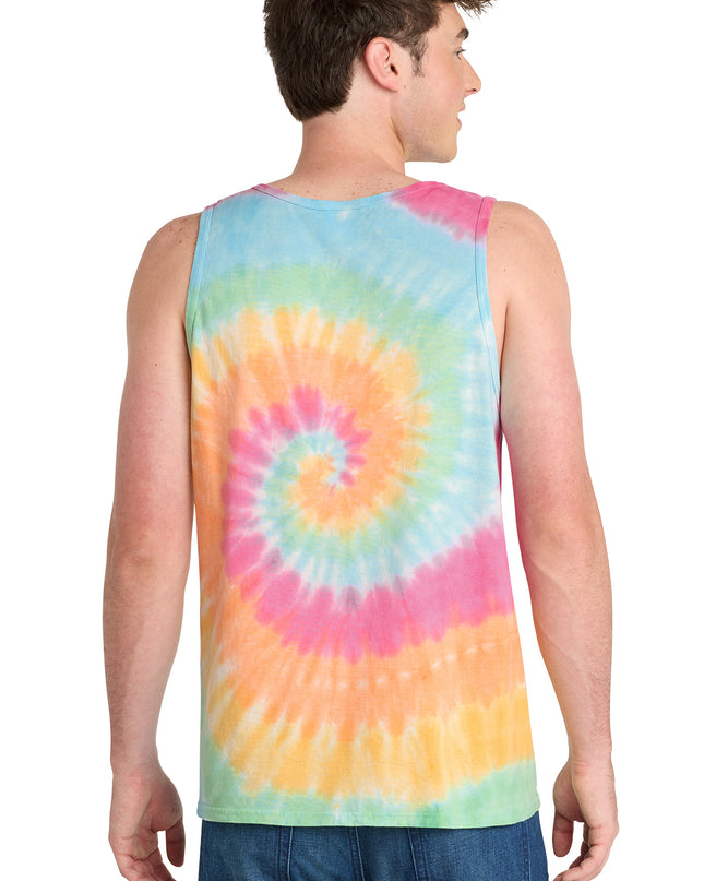 Port & Co Tie-Dye Tank Top.  PC147TT