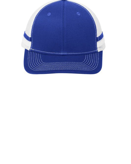 Port Authority Two-Stripe Snapback Trucker Cap C113