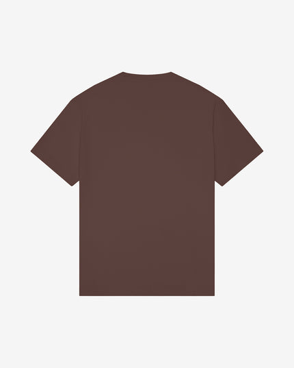 BELLA+CANVAS Heavyweight Boxy Tee Cocoa Back