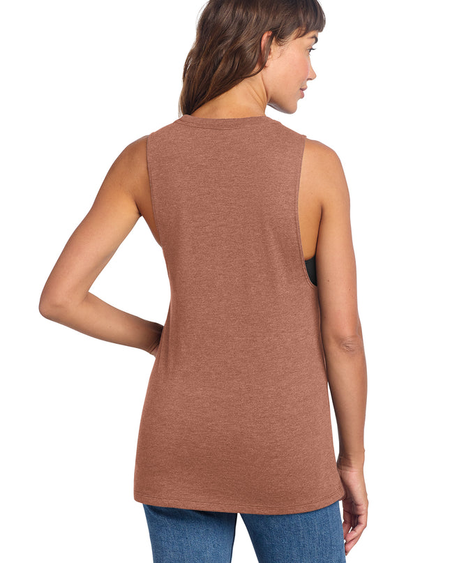 District Women's Perfect Tri Muscle Tank DT153