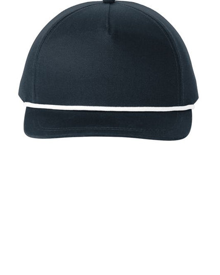 Port Authority Snapback Five-Panel Rope Cap C962