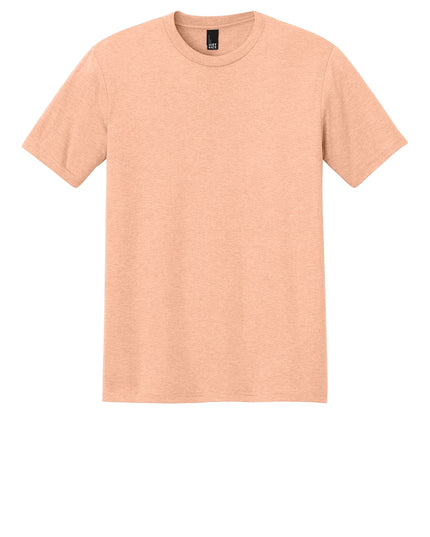 District Perfect Tri Tee Heathered Dusty Peach