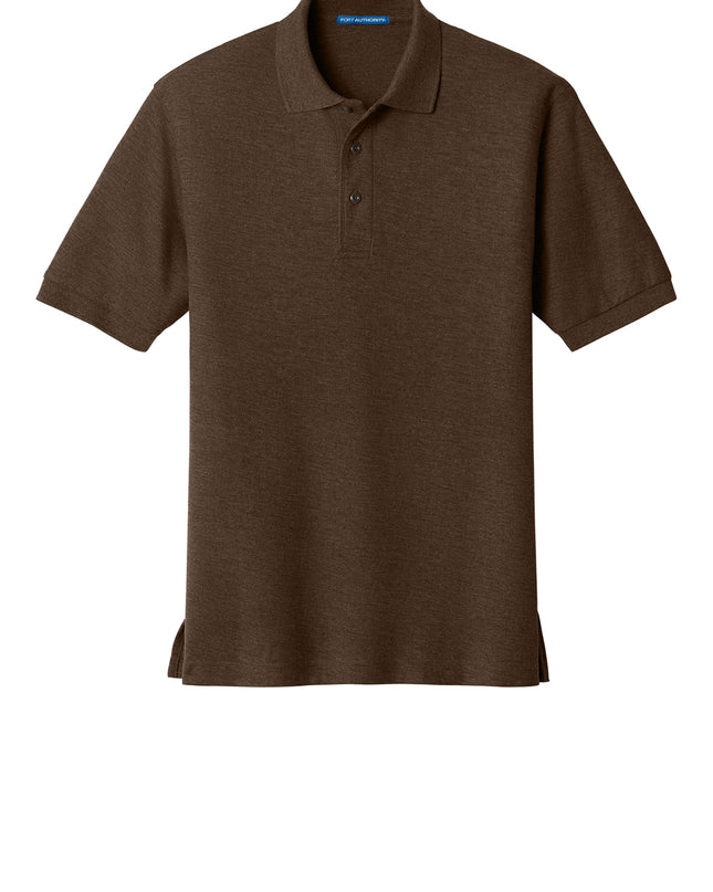 Port Authority Silk Touch Polo Coffee Bean