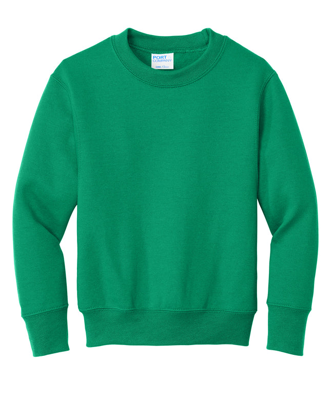 Port & Co Youth Core Fleece Crewneck Sweatshirt PC78Y
