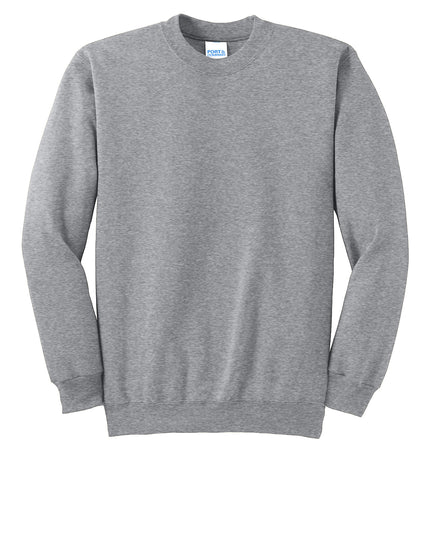 Port & Co Tall Essential Fleece Crewneck Sweatshirt. PC90T