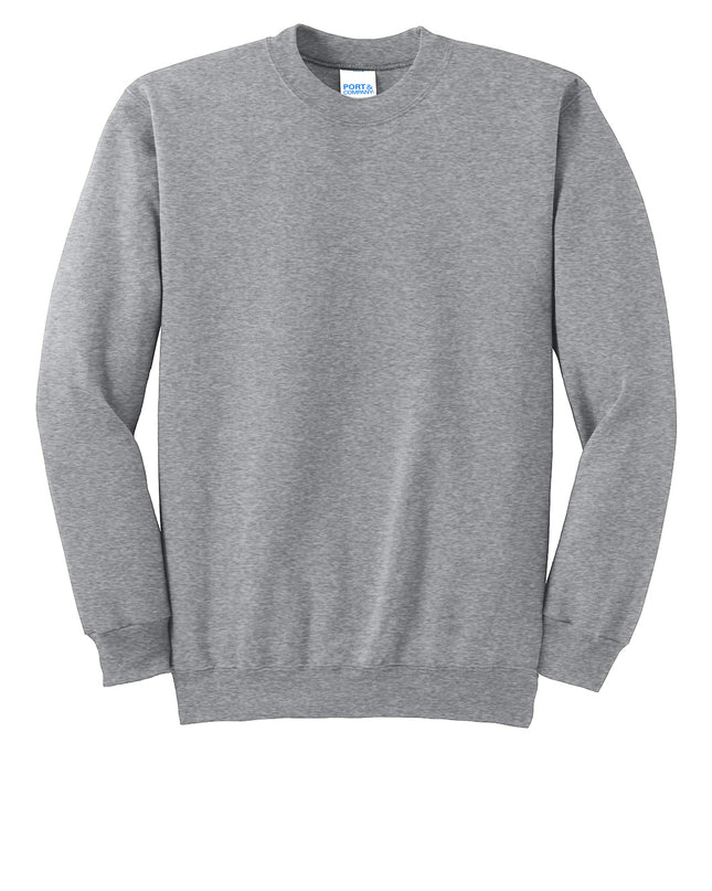 Port & Co Tall Essential Fleece Crewneck Sweatshirt. PC90T