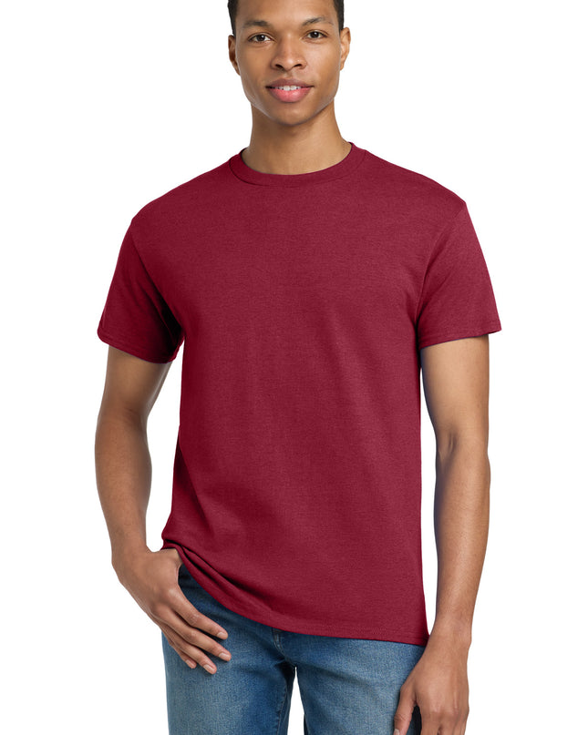 Gildan - Ultra Cotton 100% US Cotton T-Shirt.  2000 - Antique Cherry Red