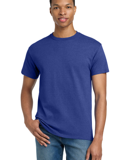 Gildan - Ultra Cotton 100% US Cotton T-Shirt.  2000 - Antique Royal