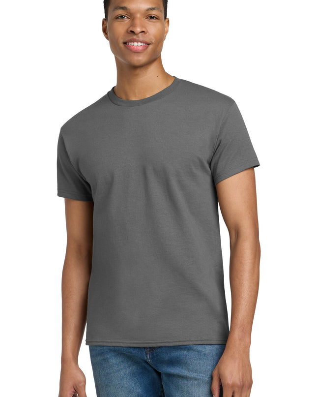Gildan - Ultra Cotton 100% US Cotton T-Shirt.  2000 - Charcoal