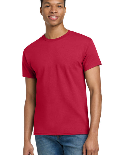 Gildan - Ultra Cotton 100% US Cotton T-Shirt.  2000 - Cherry Red