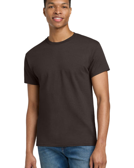 Gildan - Ultra Cotton 100% US Cotton T-Shirt.  2000 - Dark Chocolate